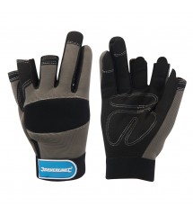 Silverline Werktuig handschoenen met 3 open vingers